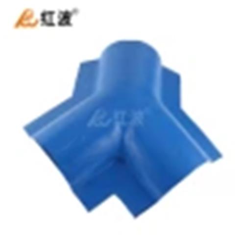 三通 160x180x180mm 树脂小青瓦配件厂家 组合房屋 别墅 村屋