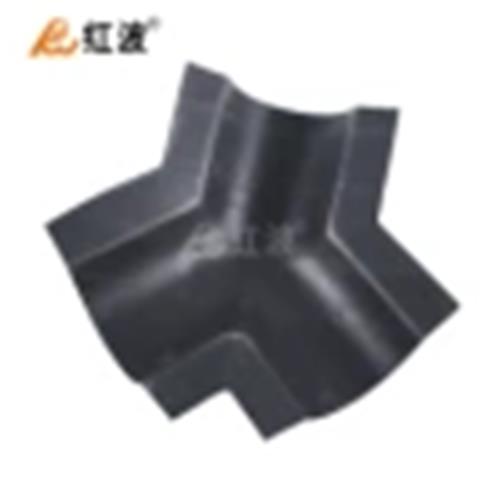 三通 160x180x180mm 树脂小青瓦配件厂家 组合房屋 别墅 村屋
