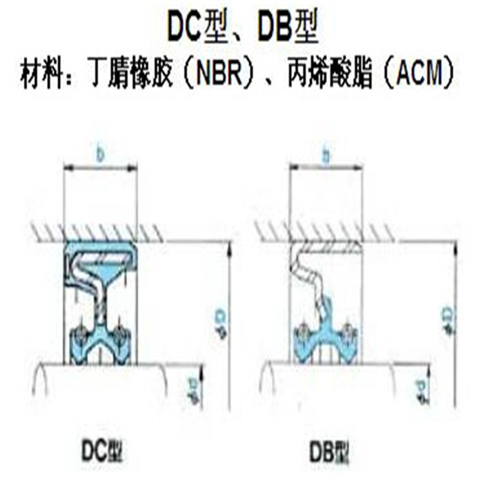 NOK密封件DC型 DB型油封