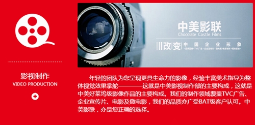 中美影联专业提供一站式行业前10的精准定向广告商务，险性强的