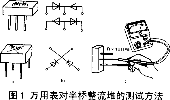 四脚整流桥接错线了怎么调整，ASEMI工程师帮你测试正负极