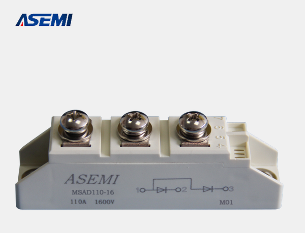 ASEMI模块MDA110-16与美高森美MSAD110-16参数差异