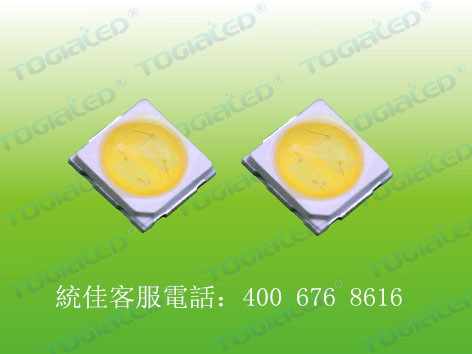 SMD 3030帶凸面LED灯珠价格行情：厂家推荐3030帶凸面LED灯珠