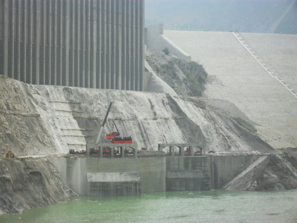 陆川县水库大坝堵漏