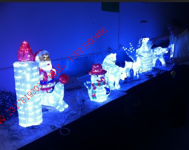 独特3d造型灯 led圣诞节日彩灯