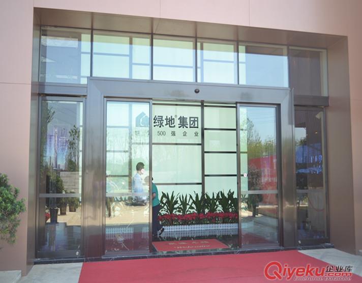 湖北电动玻璃感应门/双重自动感应门厂家直销