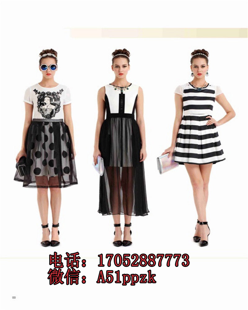 杭州品牌一二线女装备货17春夏秋冬_专柜正品尾货走份