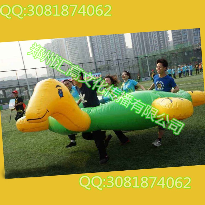 甜圈人充气趣味运动会道具 趣味体育器材