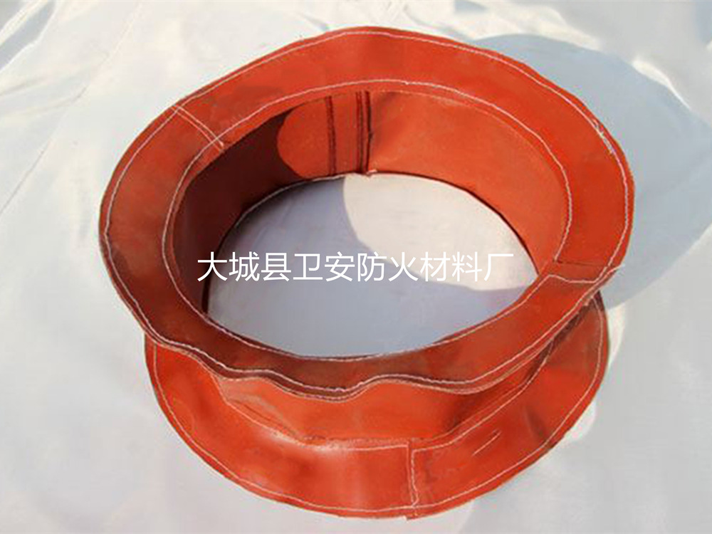 硅鈦合金防火布A1級(jí)耐高溫風(fēng)筒防火軟連接原始圖片2