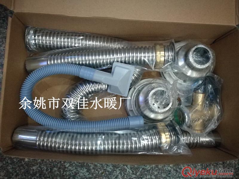 304廚房不銹鋼水槽單槽下水器洗菜池淘菜盆洗碗池配件落水管
