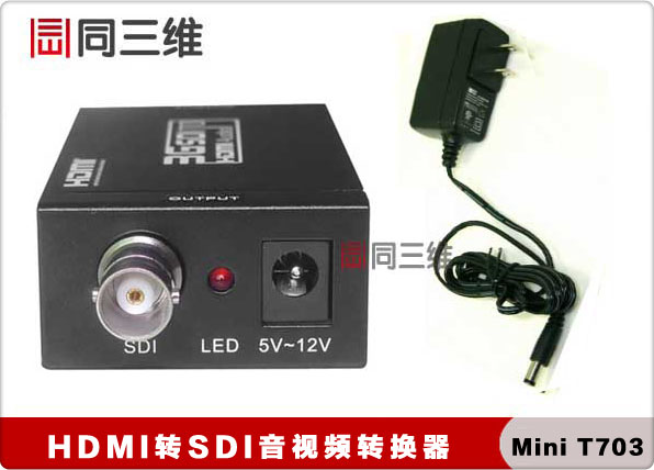 HDMI轉SD高清音視頻I轉換器 同三維Mini T703原始圖片3