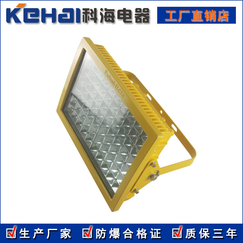 持價供應(yīng)t黎明CCD97防爆LED照明燈 方形LED防爆泛光燈100W 
