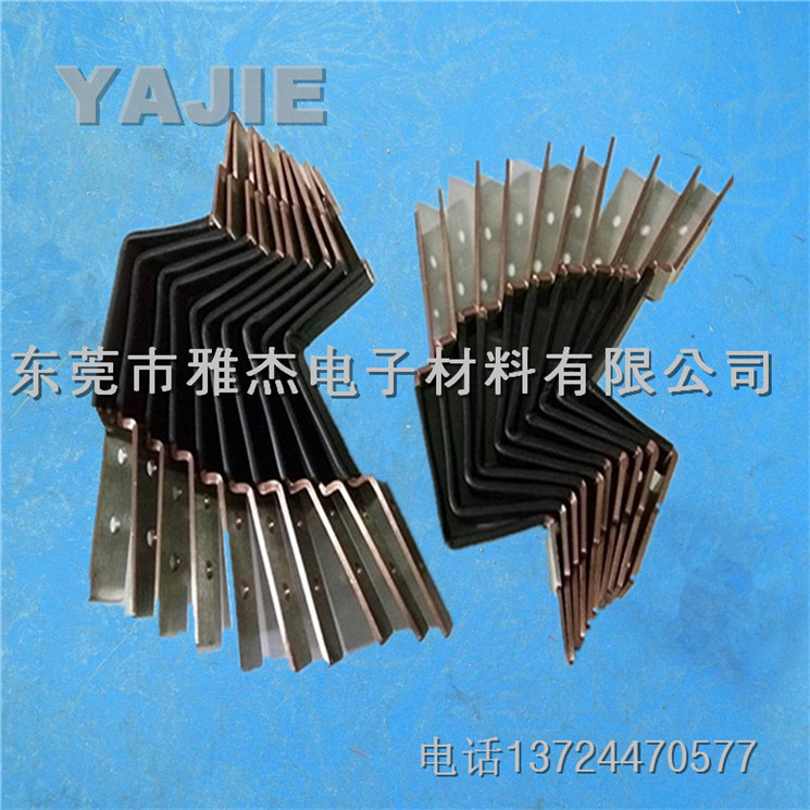 雅杰動(dòng)力電池軟連接片 蓄電池軟連接片廠家定做原始圖片3