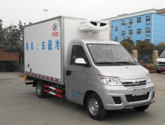 國四重汽{wp}排半車廂可卸式垃圾車（3-4立方） 