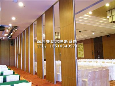 广州赛勒尔折叠式活动隔断定制