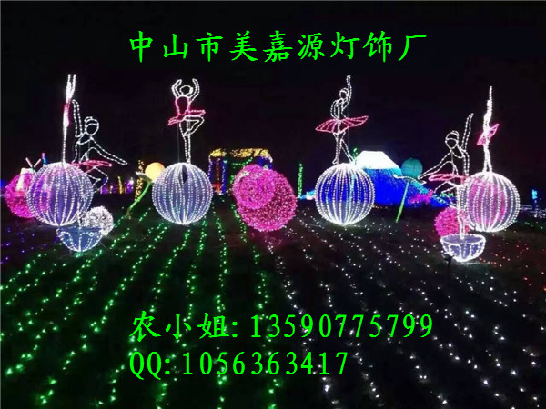 供應戶外防水，防曬，防凍LED人物造型燈 過街燈春節亮化