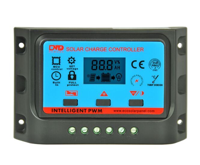 德姆達太陽能系統控制器廠家批發12V24V通用太陽能控制器原始圖片3