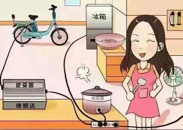 德姆達(dá)廠家太陽能房車逆變器方便攜帶，現(xiàn)貨特賣1000W24V型號(hào)原始圖片3