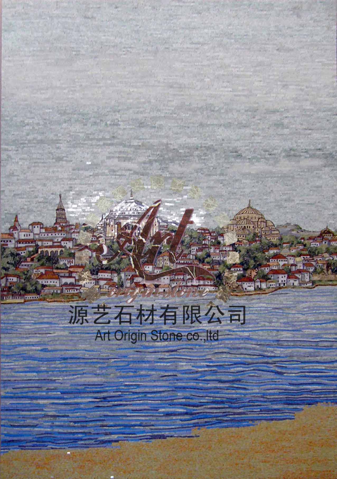 石頭馬賽克拼花原始圖片2