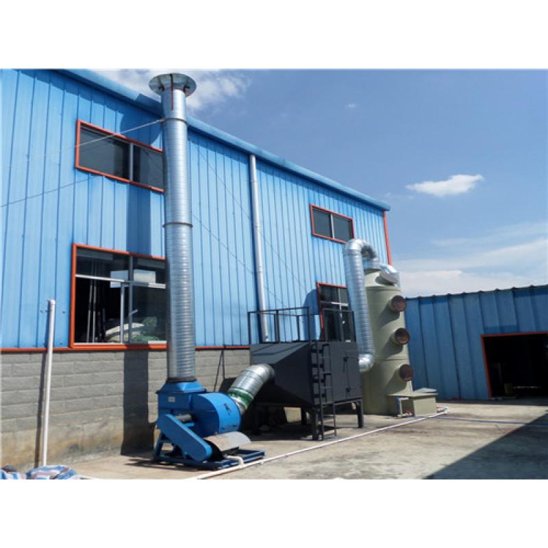 河南廢塑料加工廠煙氣處理凈化設(shè)備，佛山塑料造粒廠廢氣處理專用設(shè)備價(jià)格原始圖片3