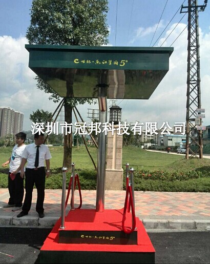 高速公路收費亭不銹鋼方形保安站崗崗亭 停車場門衛保安值班站崗崗亭價格原始圖片3