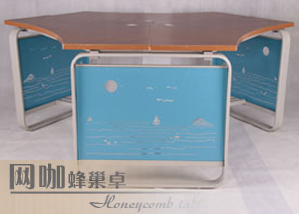 香河網咖桌