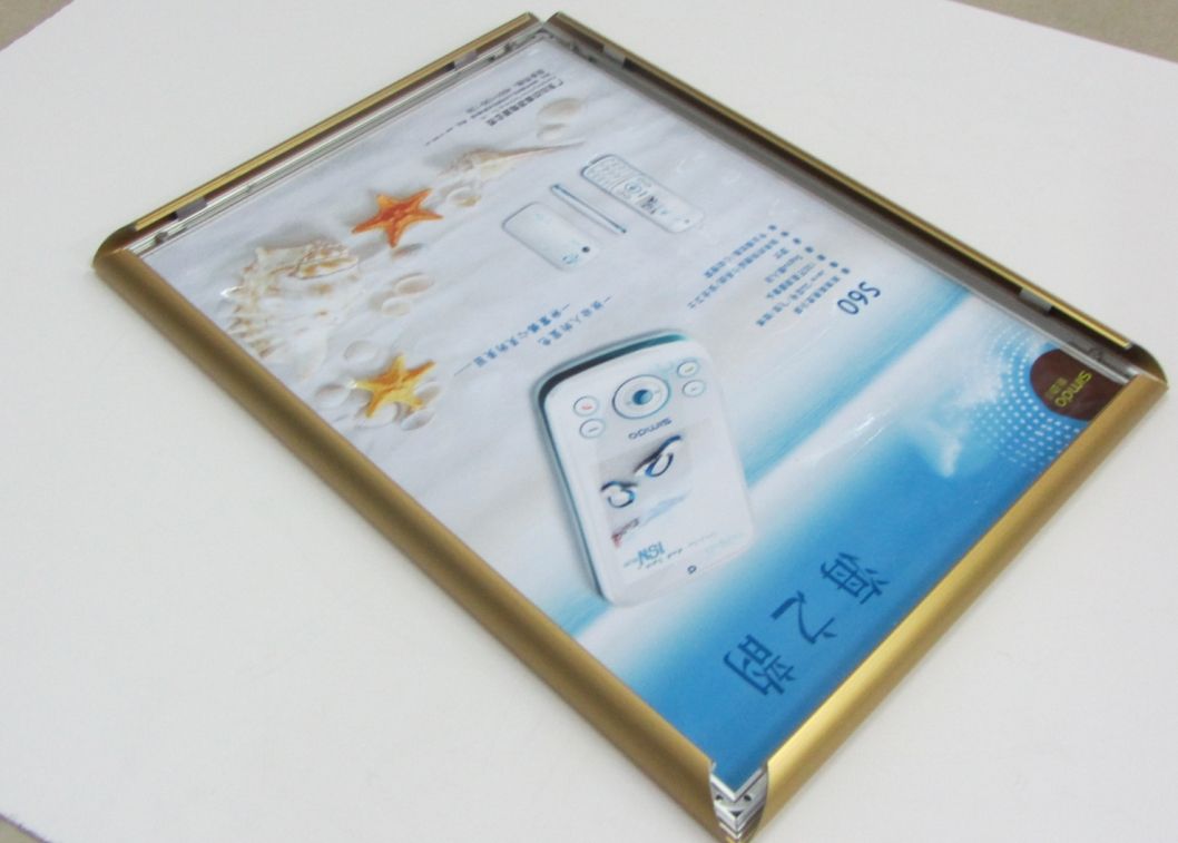 佛山浩克2.5金色海報架型材原始圖片2