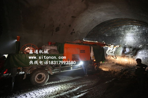 鑫通混凝土噴漿車價格及型號原始圖片3