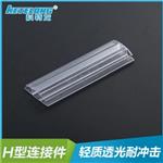 供應(yīng)H型連接件陽(yáng)光板配件安裝便捷板材連接件廠家直銷量大從優(yōu)