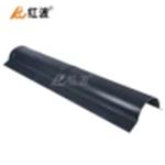 紅波樹脂小青瓦生產(chǎn)廠樹脂瓦配件 斜脊瓦1050mm  別墅新農(nóng)村民房