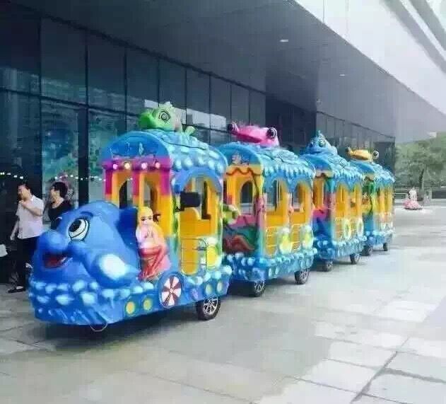 供應(yīng) 軌道小火車 卡通動(dòng)物小火車游樂(lè)設(shè)備