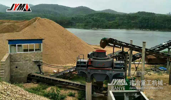 鵝卵石制砂機|機制砂碎石設備|機制砂碎石生產線