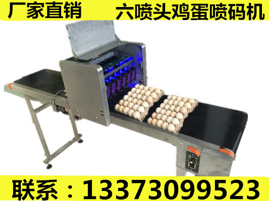 供應(yīng)科力普kp-19多噴頭雞蛋噴碼機