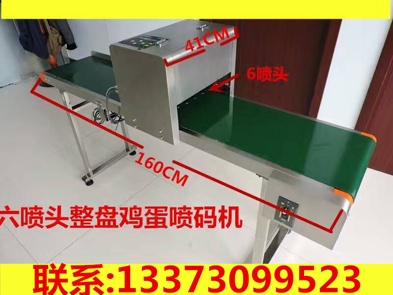 供應(yīng)科力普kp-19多噴頭雞蛋噴碼機原始圖片3