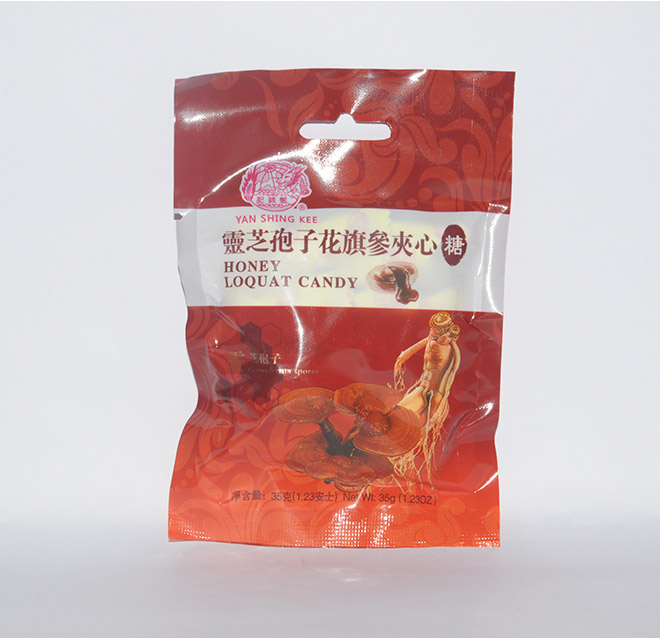 靈芝孢子粉花旗參夾心糖
