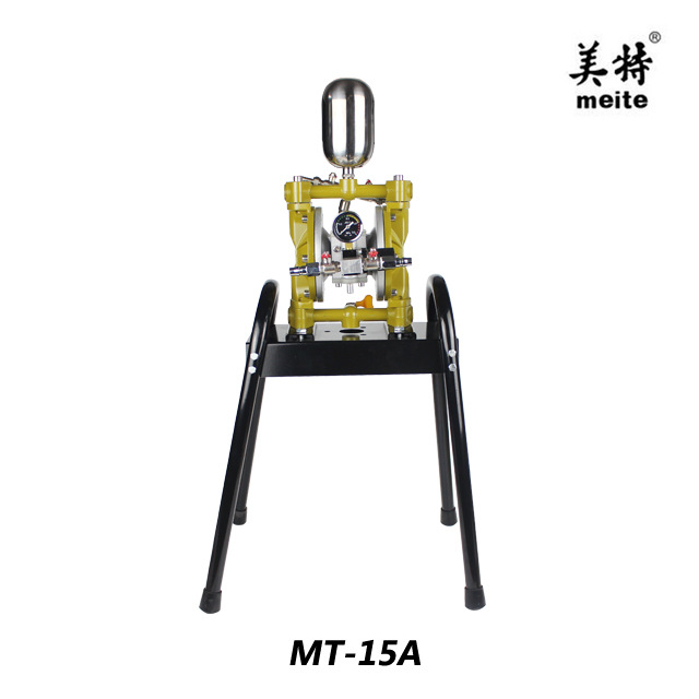 美特MT-10A氣動(dòng)雙隔膜泵 安全性高、防爆火花發(fā)生