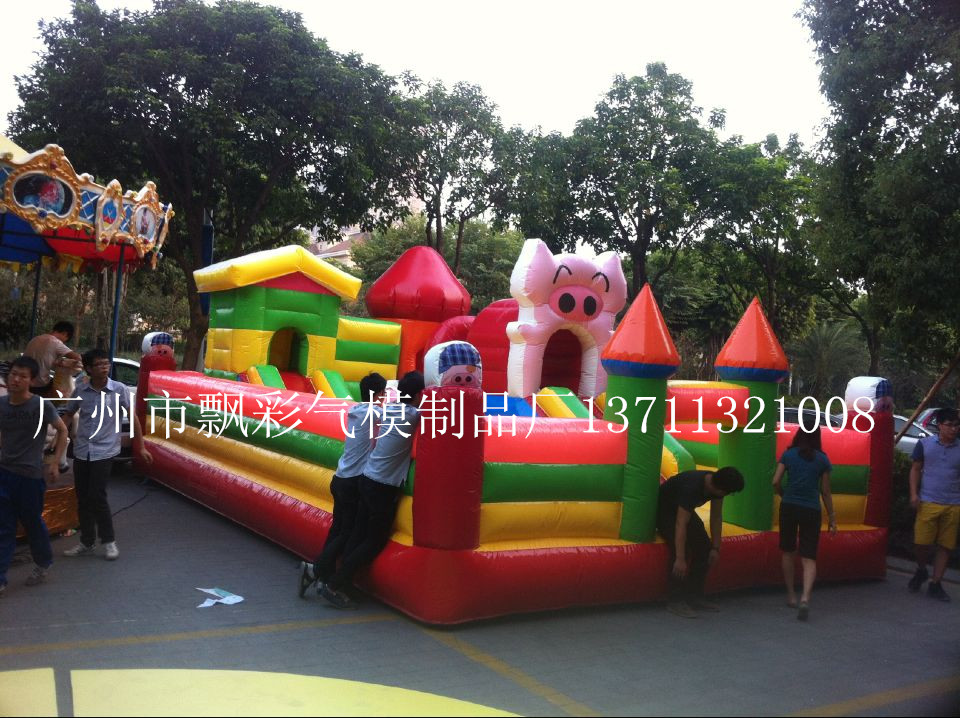 廣州充氣大型兒童樂園氣模租賃清遠攀巖原始圖片2