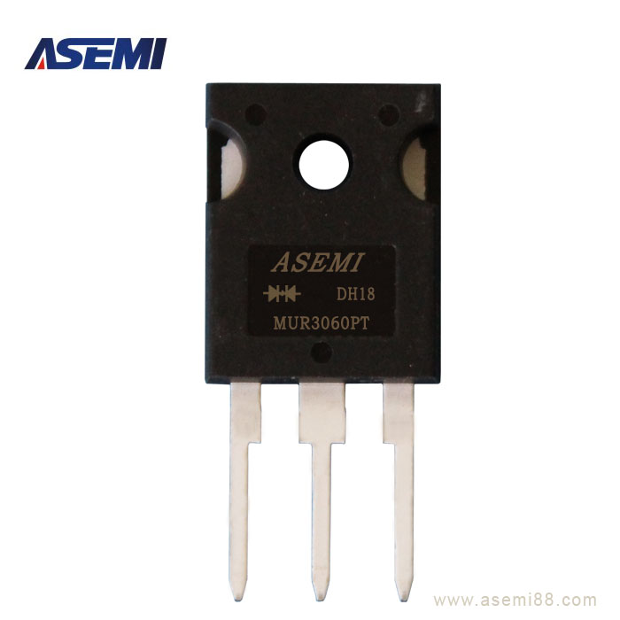 ASEMI品牌MUR3060PT這顆芯來自臺灣