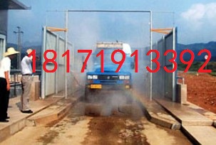 宜昌宜都哪里有建筑工地洗車臺，平板滾軸洗車槽原始圖片3