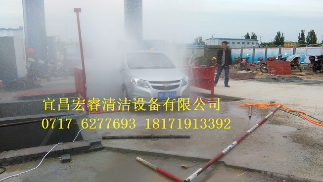 宜昌宜都哪里有建筑工地洗車臺，平板滾軸洗車槽