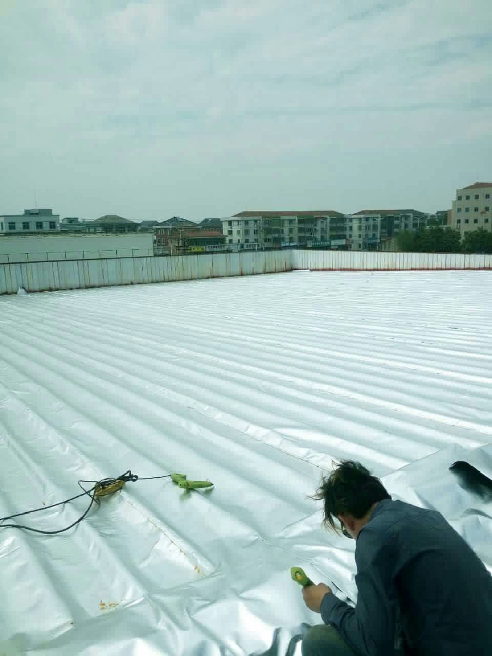 三鄉鎮宜安制衣廠屋面防水維修工程原始圖片3