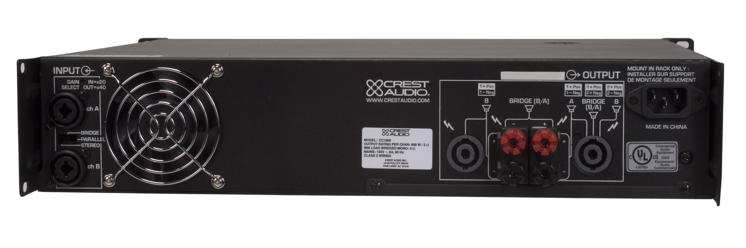 Crest Audio CC1800原始圖片2