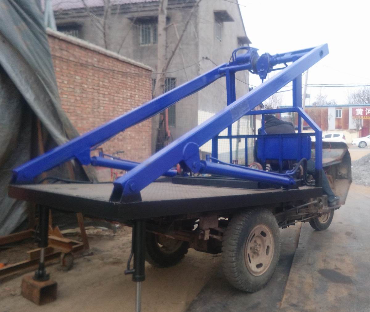 全自動下葬車，液壓下葬車原始圖片3