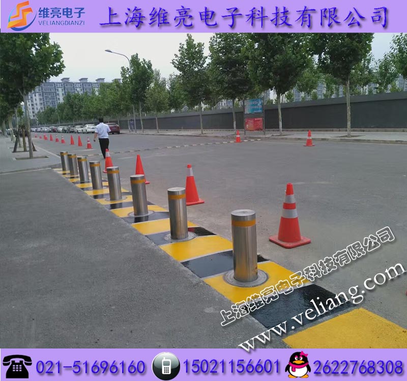 升降柱路障，不銹鋼升降柱路障原始圖片2