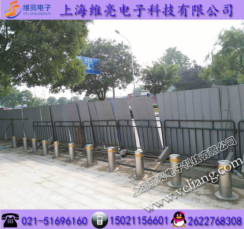 不銹鋼升降路樁，智能擋車升降路樁原始圖片3