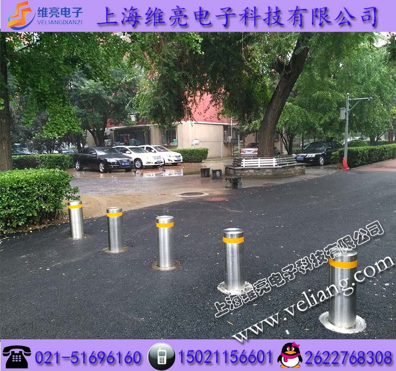 半自動升降柱，半自動升降路樁原始圖片2