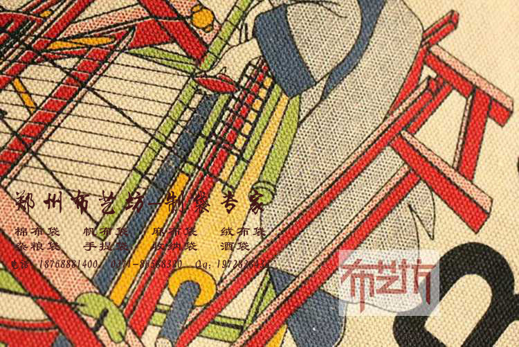 棉布手提袋 沈陽廠家禮品環保手提袋原始圖片2