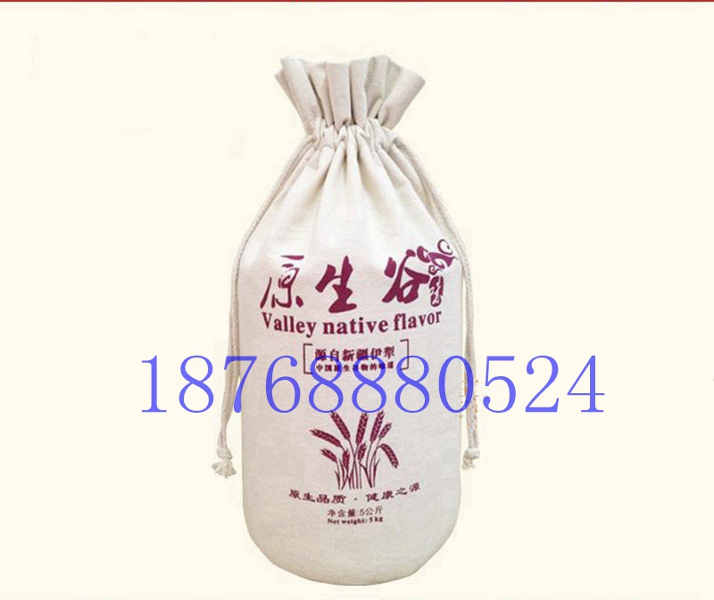 濱州帆布大米袋定做,帆布手提袋訂制,帆布小米袋定做原始圖片2