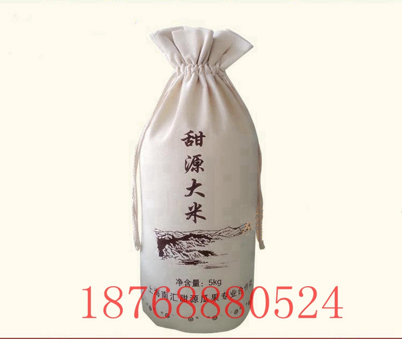 泰安定做10斤棉布小米袋價格原始圖片2