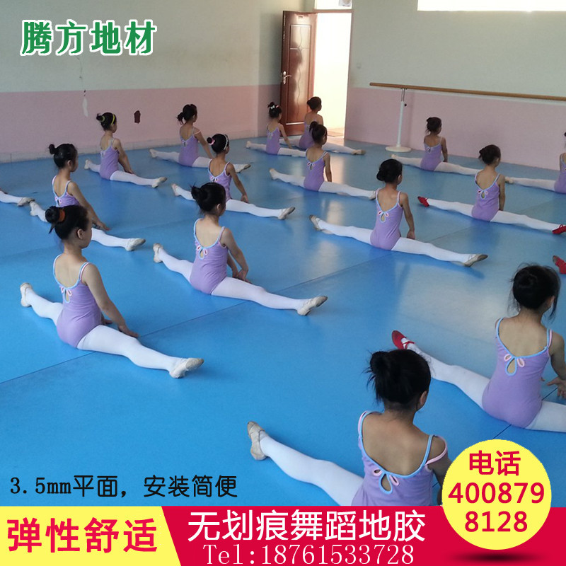 PVC幼兒園舞蹈房地膠原始圖片2